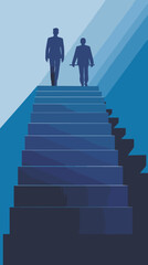Strategic Career Advancement: Leader Guiding Employee on Path to Success