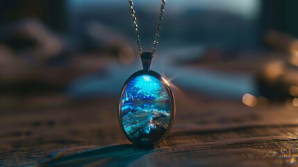 Tree Pendant Necklace With Intricate Design