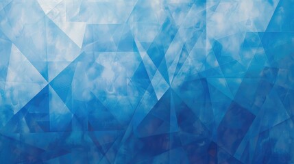 Fototapeta premium Abstract geometry pastel gradient blue background. Minimalism design, bright coloured. Graphic lines, elements illustration, artistic creative print, artwork. For poster, cover, presentation