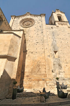 Gothic cathedral in the Italian city of Ostuni