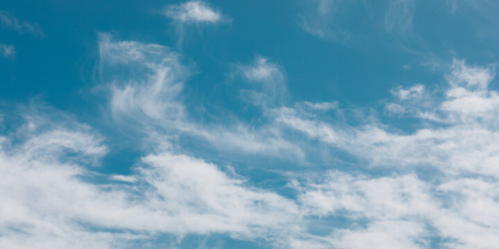 blue sky with clouds