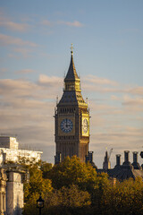 Big Ben seen from Trafalgar Square - obrazy, fototapety, plakaty