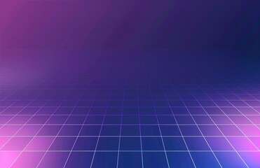 Purple and Blue Grid Pattern Background