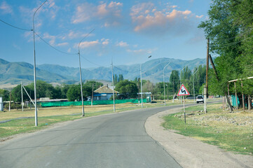 2021 05 07 Kazakhstan Almaty region A scenic drive through spectacular scenery. Explore the natural...