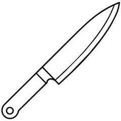 knife isolated on white