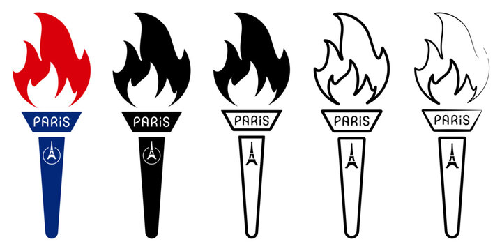 FLAMME OLYMPIQUE ICÔNE
