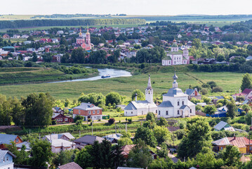 View of the Epiphany Church in Suzdal, Golden Ring Russia.