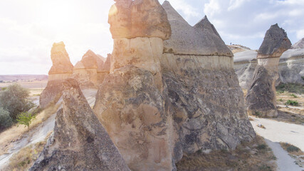 World Famous Fairy Chimneys in Cappadocia