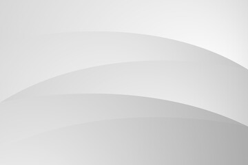 Abstract white and gray curve background. texture white pattern. vector illustration	