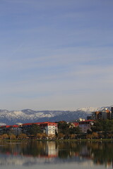 Obraz premium view of the park in Batumi