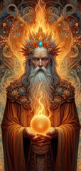 Fototapeta premium Sage archetype. generative AI