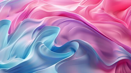 Obraz premium download for creativity: a wavy abstract background in a pastel color palette