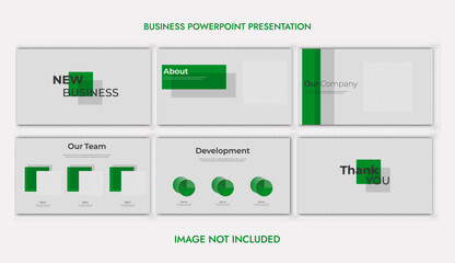 Beautiful Business Report Presentation Template – Original and High Quality PowerPoint Templates
