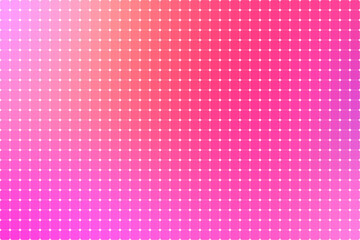 Abstract grid background of rounded vibrant and bright pink and purple squares with color gradient....