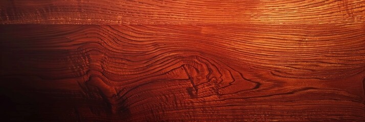 sleek cherry wood smooth with a reddish-brown color