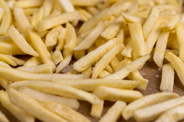 frozen potatoes for deep frying