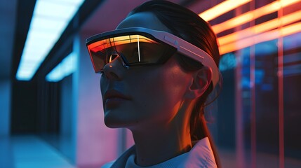 a wearable gadget that enhances productivity and well-being in the workplace.