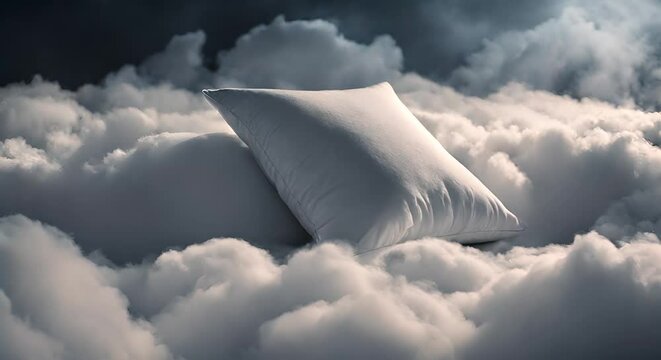 Pillow above the clouds.
