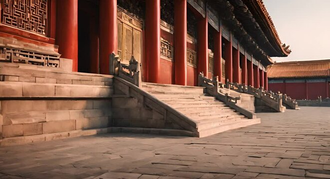 Forbidden city in Beijing.