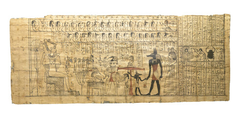 Book of the Dead, papyrus - obrazy, fototapety, plakaty
