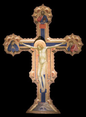 Padua Crucifix (Crocifisso di Padova). Giotto - obrazy, fototapety, plakaty