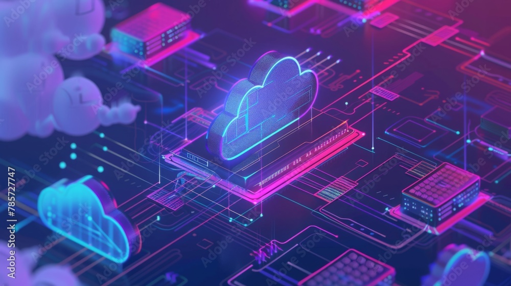 Poster Digital Representation of Cloud Computing Technology