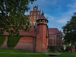 Fototapeta na wymiar 06 24 23 Castle of the Teutonic Knights Order. Malbork, Poland