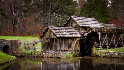 old wooden mill © Tony