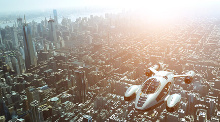 Flying transport of the future