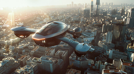 Flying transport of the future