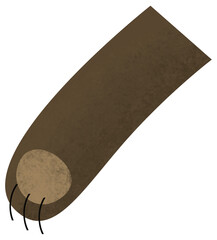 cartoon scene with bear forest animal theme isolated background illustration for children