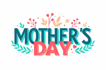 mother's day vector illustration