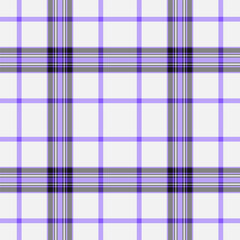 Texture seamless check of vector tartan textile with a plaid fabric background pattern.