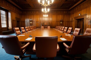 Obraz premium Business board room