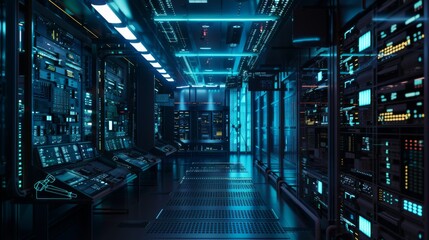 Room Filled With Electronic Equipment