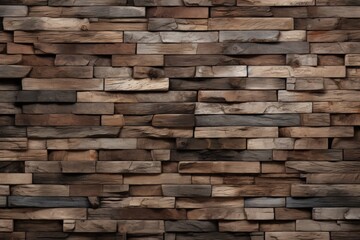 Old wood tile texture wall