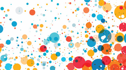 Background of multi-colored circles. Abstract background
