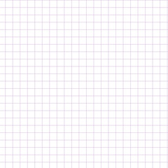 Checkered school sheet seamless pattern. Handmade, not AI Vector illustration