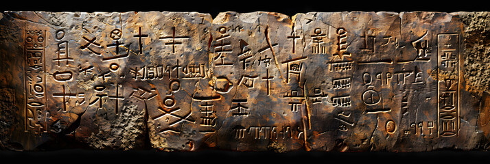 Intriguing Scrolls of Early Civilization: Revealing the Impressions of World's Oldest Language - 785770346