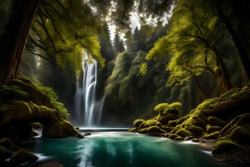 waterfall in the forest