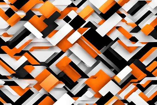 Abstract gradient smooth white orange black color background image