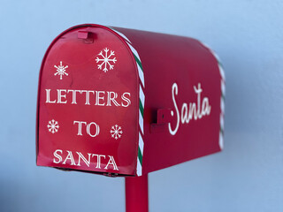 Letters to Santa Clausa mail box