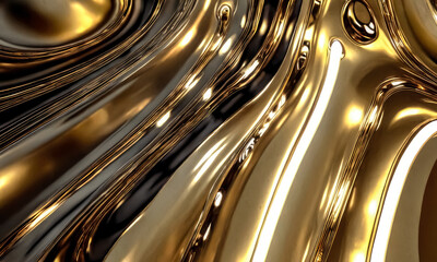 Shimmering Elegance: Mesmerizing Gold Texture Backgrounds