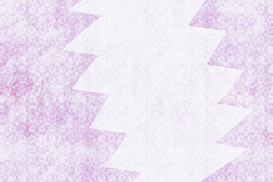 Pale and dots painting of jagged paper texture - purple
