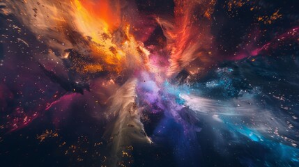Obraz na płótnie Canvas Captivating Abstract Light and Shadow Backgrounds,Creative Designs Showcasing Blurred Visual Effects,Watercolor Gradient Abstracts for Websites、Print and Multimedia