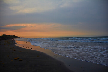 Hermoso Atardecer en Playas de Alvarado, Veracruz.