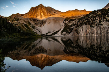 reflection in the lake