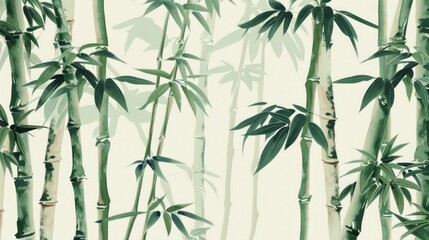 Bamboo tree background