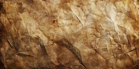 A paper with a brown background and a few lines - obrazy, fototapety, plakaty