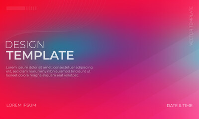 Colorful Vector Gradient Grainy Texture Featuring Red Cyan and Magenta Tones